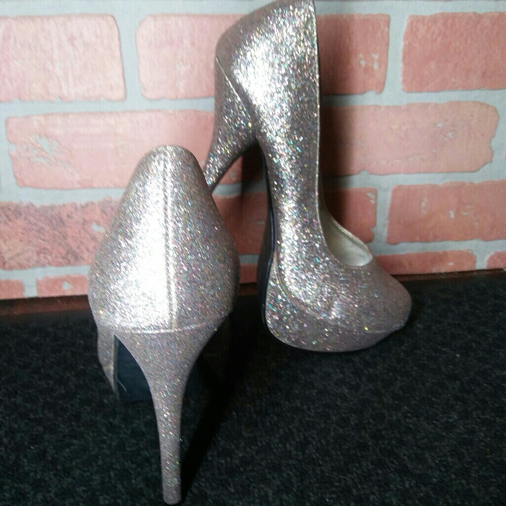Cotton Candy Glitter Stiletto